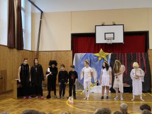 Vánoční vystoupení pro žáky školy