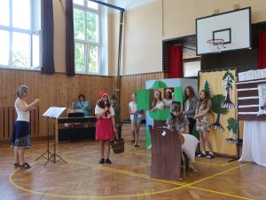 Jarní vystoupení pro žáky školy