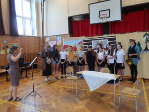 Letní vystoupení pro žáky školy